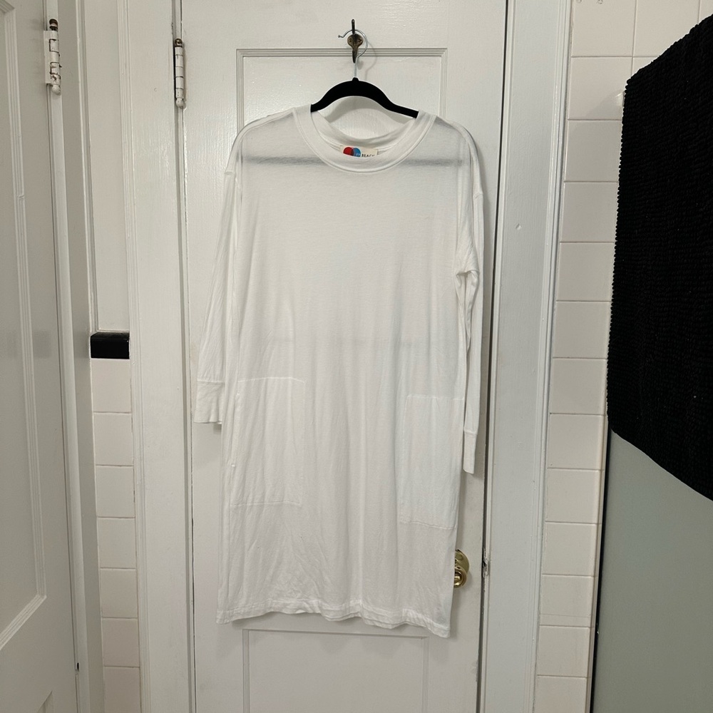 Free People White Midi Dress